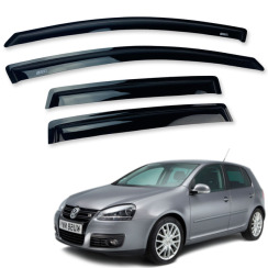 Вітровики для Volkswagen Golf-5 2004-2008 хетчбек Q2 (DEFL)