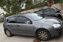 Вітровики для Volkswagen Golf-5 2004-2008 хетчбек (HIC). Фото 2