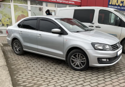 Вітровики для Volkswagen Jetta 2011-2018 седан (HIC). Фото 2