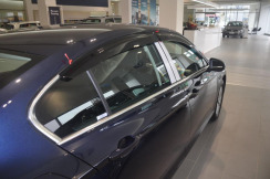 Ветровики для Volkswagen Passat B8 2015-... седан (HIC). Фото 8