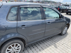 Ветровики для Volkswagen Polo 4 2001-2009 хэтчбек 5-ти дверный (HIC)