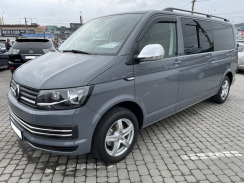 Ветровики для Volkswagen T5/T6 2003-2021 на скотче (HIC). Фото 2
