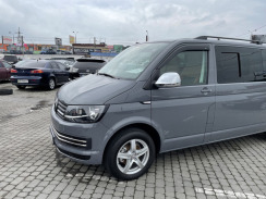 Ветровики для Volkswagen T5/T6 2003-2021 на скотче (HIC). Фото 3