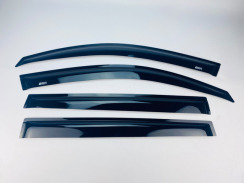 Вітровики для Volkswagen Tiguan 2007-2016 (на скотчі) Q2 (DEFL). Фото 2