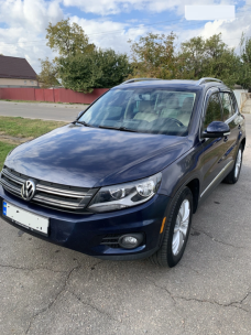 Вітровики для Volkswagen Tiguan 2007-2016 з хром молдингом (HIC). Фото 2