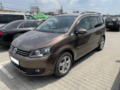 Ветровики для Volkswagen Touran 2003-2015 (довги задние) VW24 VW40 (HIC). Фото 2