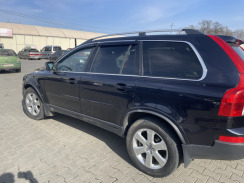 Вітровики для Volvo XC90 2003-2015 з хром молдингом (HIC). Фото 3