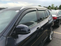Ветровики для BMW X3 F25 2010-2018 (HIC)