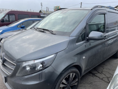 Вітровики для Mercedes Vito W-447 2015-.../Viano (на скотчі) (HIC). Фото 3
