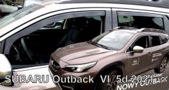 Вітровики для Subaru Outback VI 2021-... 5D (вставні, комплект 4 шт) (Heko)