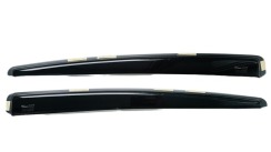 Вітровики для Volkswagen Passat B6/B7 2005-2015 4D (вставні, комплект 2 шт) задні седан (Heko). Фото 4