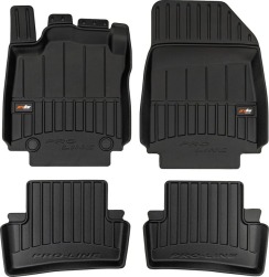 Резиновые коврики в салон для Renault Clio (mkIV) 2012-2020 (Frogum Proline 3D)