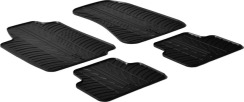 Резиновые коврики в салон для Alfa Romeo 159 (mkI) 2004-2011 комплект из 4 штук (Gledring)