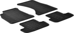 Гумові килимки в салон для Audi A5/S5/RS5 (mkI) 2007-2016 (купе/кабріо) комплект з 4 штук (Gledring)