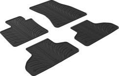 Гумові килимки в салон для BMW X5 (F15;F85) 2013-2018 комплект з 4 штук (Gledring)