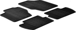 Гумові килимки в салон для Citroen C4 (mkI) 2004-2010 комплект з 4 штук (Gledring)
