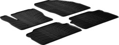 Гумові килимки в салон для Ford Kuga (mkI) 2008-2011 / C-Max (mkI) 2003-2010 комплект з 4 штук (Gledring)