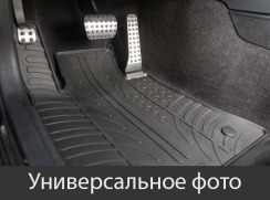 Гумові килимки в салон для Citroen Berlingo (mkII) 2008-2018; Peugeot Partner (mkII) 2008-2018 (1 ряд) комплект з 2 штук (Gledring). Фото 2