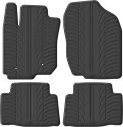 Гумові килимки в салон для Toyota RAV4 (mkIII) 2005-2012 (не long)(5 мест) комплект з 4 штук (Gledring)