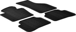 Гумові килимки в салон для Volkswagen Passat (B6) 2005-2011 комплект з 4 штук (Gledring)