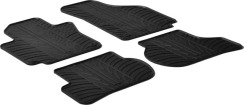 Гумові килимки в салон для Volkswagen Golf Plus (mkI) 2004-2014; Seat Altea (mkI) 2004-2015 / Toledo (mkIII) 2004-2009 комплект з 4 штук (Gledring)