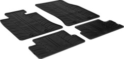 Гумові килимки в салон для Mini Cooper (mkII)(R56) 2006-2013 комплект з 4 штук (Gledring)