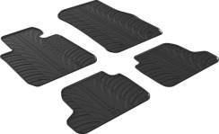 Гумові килимки в салон для BMW 2-series (F22; F87) 2014-2021 комплект з 4 штук (Gledring)