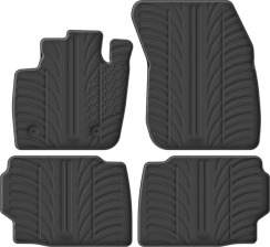 Резиновые коврики в салон для Ford Mondeo (mkV) 2014-2022 (EU) комплект из 4 штук (Gledring)
