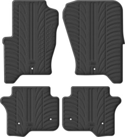 Гумові килимки в салон для Land Rover Discovery (mkIII)(L319) 2004-2010 / (mkIV)(L319) 2009-2016 комплект з 4 штук (Gledring)