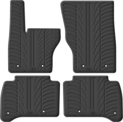 Резиновые коврики в салон для Land Rover Range Rover Sport (mkII)(L494) 2013-2022 комплект из 4 штук (Gledring)