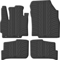 Гумові килимки в салон для Mitsubishi Mirage (mkVI) 2012-2024 комплект з 4 штук (Gledring)