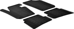 Гумові килимки в салон для Seat Ibiza (mkIV) 2008-2017 комплект з 4 штук (Gledring)