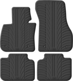 Гумові килимки в салон для BMW X1 (F48) 2015-2022 комплект з 4 штук (Gledring)