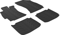Гумові килимки в салон для Subaru Legacy (mkVI) 2014-2019 / Outback (mkV) 2014-2020 комплект з 4 штук (Gledring)