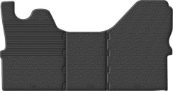 Гумові килимки в салон для Iveco Daily (mkVI) 2014-2019 комплект з 3 штук (Gledring)