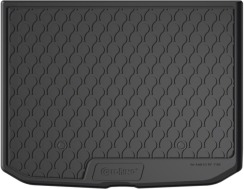 Гумовий килимок в багажник для Audi A3/S3/RS3 (mkIII) 2012-2020 (sportback)(с двухуровневым полом)(верхний уровень)(с запаской)(багажник) (Gledring)