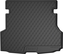 Резиновый коврик в багажник для BMW 4-series (F36) 2013-2020 (гран купе)(багажник) (Gledring)
