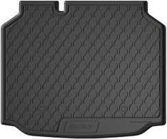 Гумовий килимок в багажник для Seat Leon (mkIII) 2012-2020 (5-дв. хетчбек)(багажник) (Gledring)