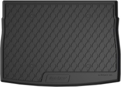 Резиновый коврик в багажник для Volkswagen Golf Sportsvan (mkI) 2014-2020 (верхний уровень)(багажник) (Gledring)