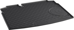 Гумовий килимок в багажник для Volkswagen Golf (mkV) 2003-2010 / (mkVI) 2008-2014 (хетчбек)(с докаткой)(багажник) (Gledring). Фото 2