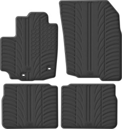 Резиновые коврики в салон для Suzuki SX4 (mkIII) 2021→ (S-Cross)(гибрид) комплект из 4 штук (Gledring)