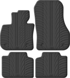 Резиновые коврики в салон для BMW X1 (U11) 2022→ / X2 (U10) 2023→; Mini Countryman (mkIII)(U25) 2023→ комплект из 4 штук (Gledring)