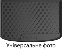 Гумовий килимок в багажник для Volkswagen Passat (B9) 2023→ (універсал)(верхний уровень)(багажник) (Gledring)