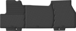 Гумові килимки в салон для Citroen Jumper (mkII); Peugeot Boxer (mkII); Fiat Ducato (mkIII); Toyota ProAce Max (mkI) 2022→ (1 ряд)(МКПП) комплект з 3 штук (Gledring)