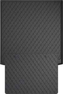 Резиновый коврик в багажник для Volkswagen Golf (mkVI) 2008-2014 (универсал)(багажник с защитой) (Gledring)