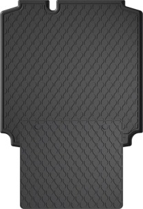 Гумовий килимок в багажник для Volkswagen Jetta (mkVI) 2010-2019 (багажник с защитой) (Gledring)