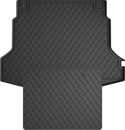 Гумовий килимок в багажник для Honda CR-V (mkIV) 2011-2018 (багажник с защитой) (Gledring)