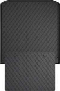 Резиновый коврик в багажник для Skoda Superb (mkIII) 2015-2023 (универсал)(без двухуровневого пола)(нижний)(с нишей под запаску)(багажник с защитой) (Gledring)