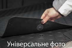 Гумовий килимок в багажник для Honda Civic (mkX) 2015-2021 (EU)(хетчбек)(нижний)(с запаской)(багажник с защитой) (Gledring). Фото 4