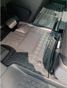 Коврики в салон для Opel Zafira Life (2019-...) (1+1/1+2) (Avto-Gumm). Фото 2